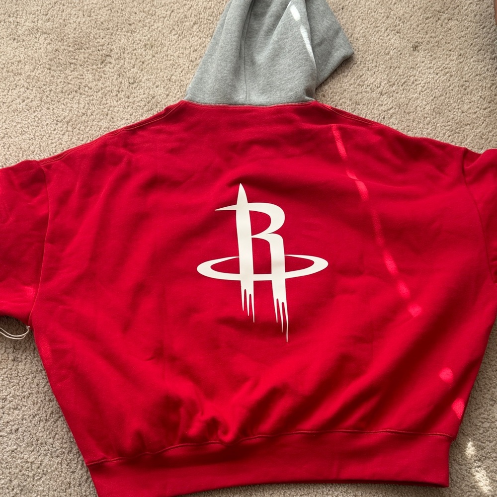 NBA Rockets Essentials Red Sweatshirt - Picture 5 of 6